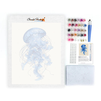 Meduse Blue Bloom – Dipingere con i Numeri