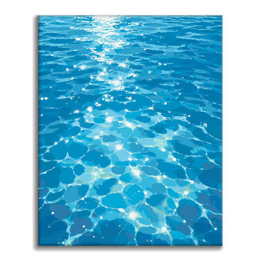 Splendore Blu – Dipingere con i Numeri