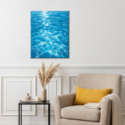 Splendore Blu – Dipingere con i Numeri