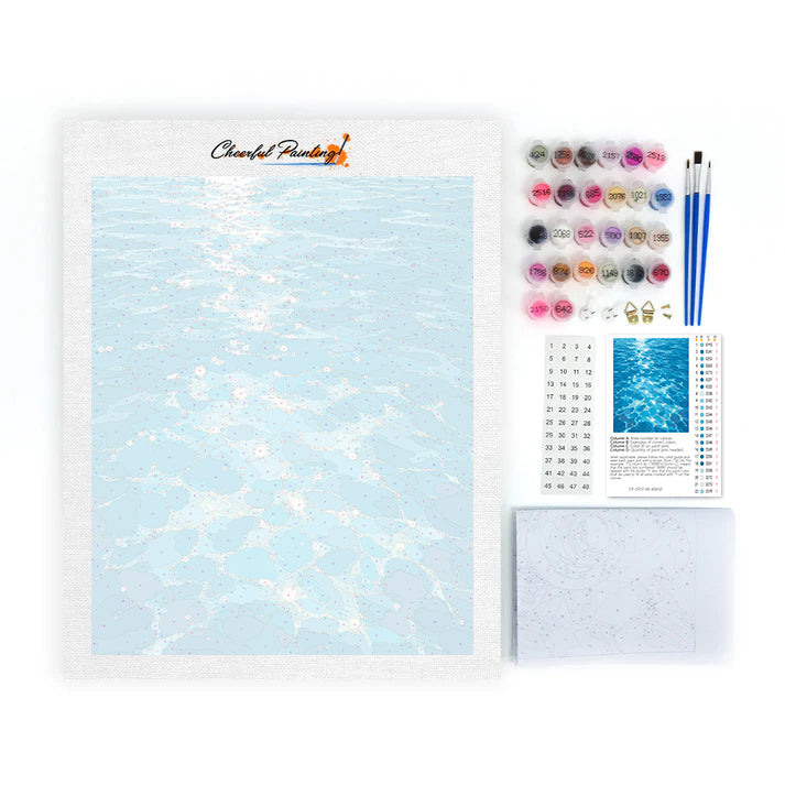 Splendore Blu – Dipingere con i Numeri