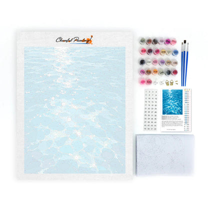 Splendore Blu – Dipingere con i Numeri