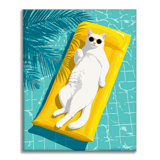 Cool Cat Summer – Dipingere con i Numeri