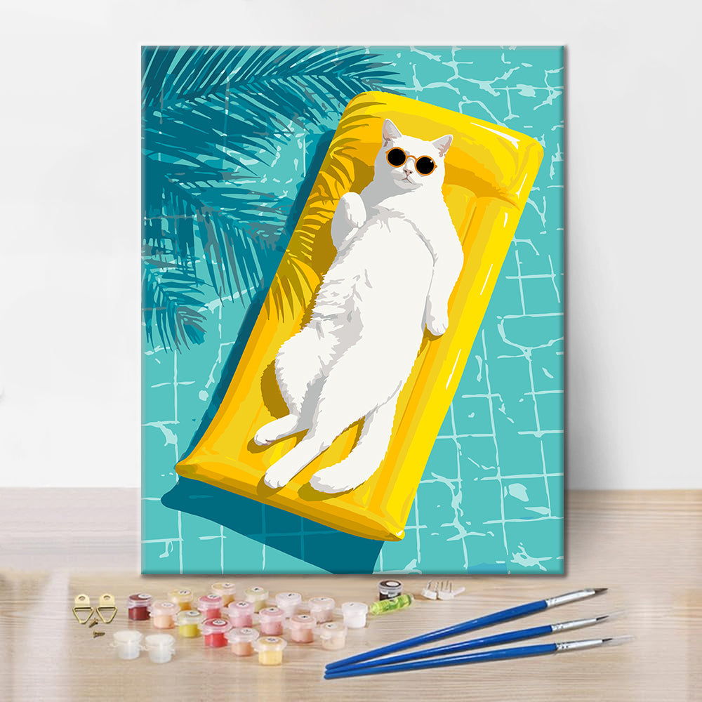 Cool Cat Summer – Dipingere con i Numeri