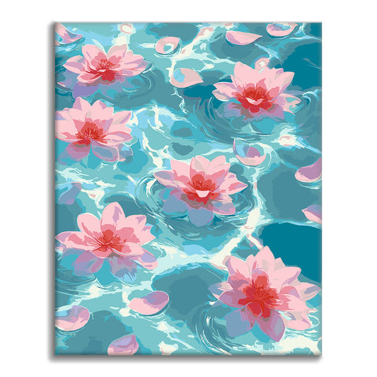 Lotus Glow – Dipingere con i Numeri