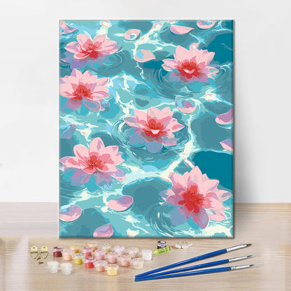 Lotus Glow – Dipingere con i Numeri
