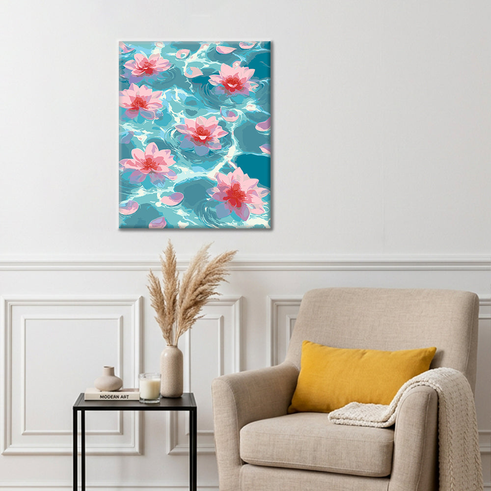 Lotus Glow – Dipingere con i Numeri
