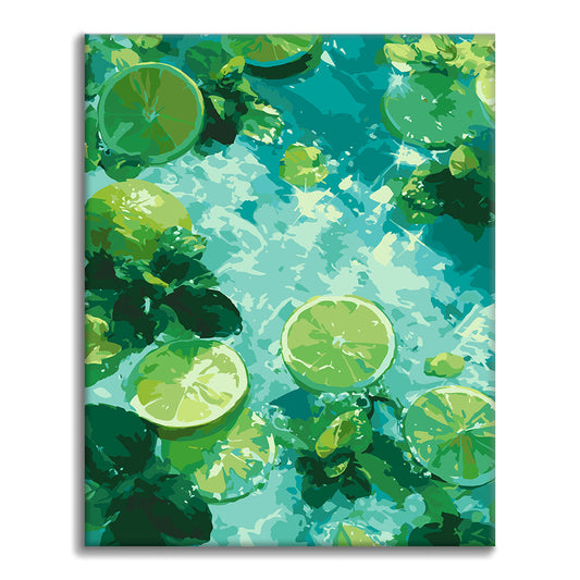 Lime alla menta – Dipingere con i Numeri
