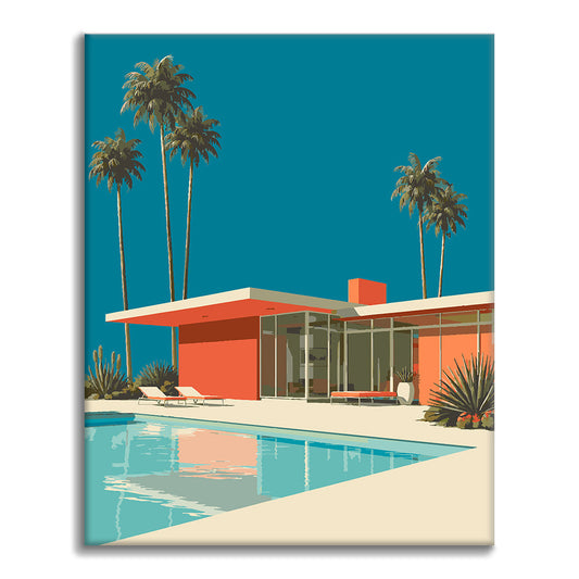 Palm Springs Retreat – Dipingere con i Numeri