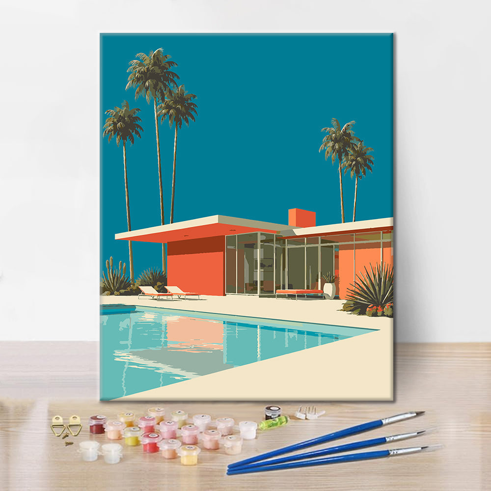 Palm Springs Retreat – Dipingere con i Numeri