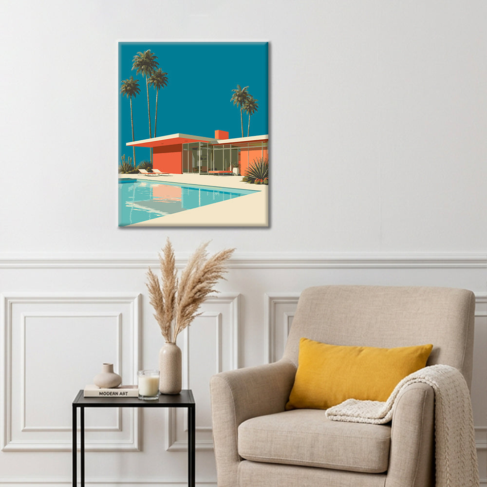 Palm Springs Retreat – Dipingere con i Numeri