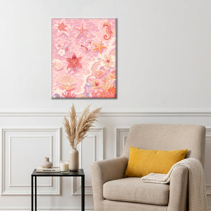 Tesori dell'Oceano Rosa – Dipingere con i Numeri