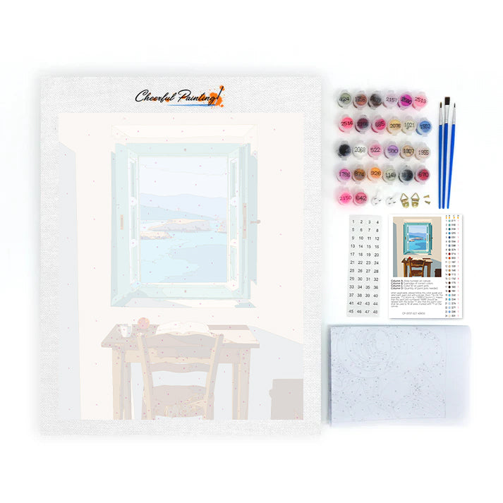 Studio con vista mare – Dipingere con i Numeri