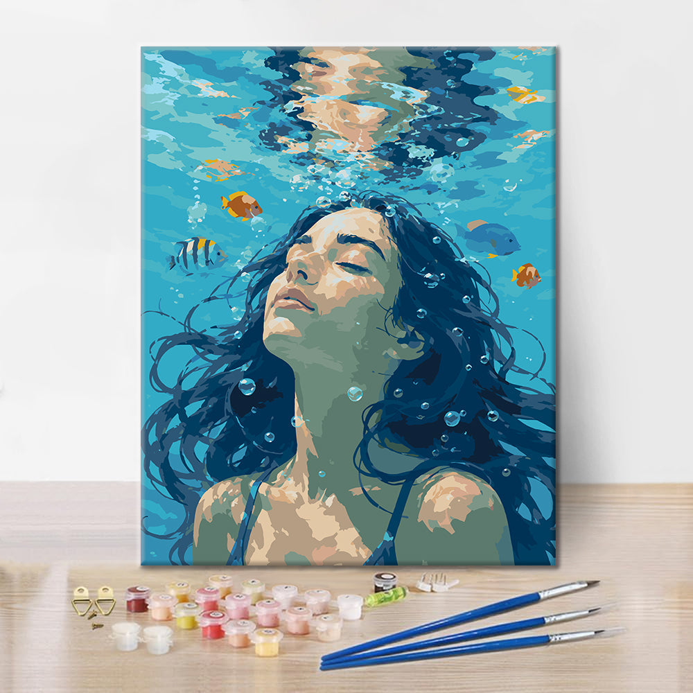 Silent Ocean Dreamie – Dipingere con i Numeri