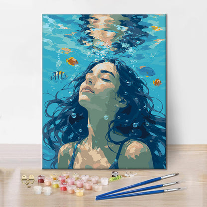 Silent Ocean Dreamie – Dipingere con i Numeri