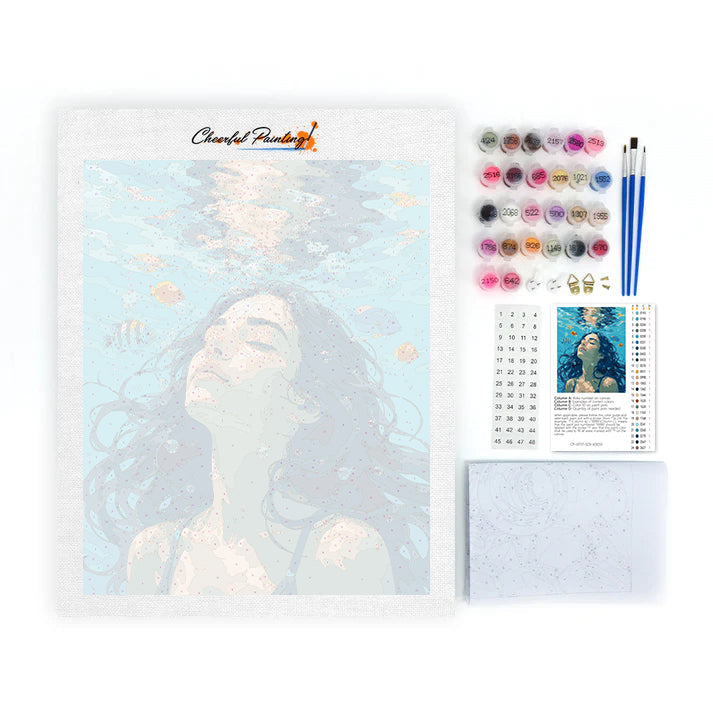 Silent Ocean Dreamie – Dipingere con i Numeri