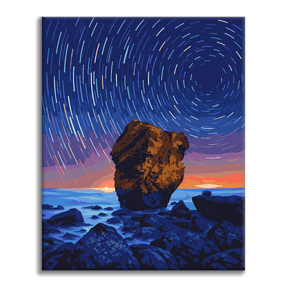 Scie stellari sul mare – Dipingere con i Numeri