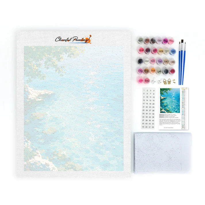 Luce del sole sul mare – Dipingere con i Numeri