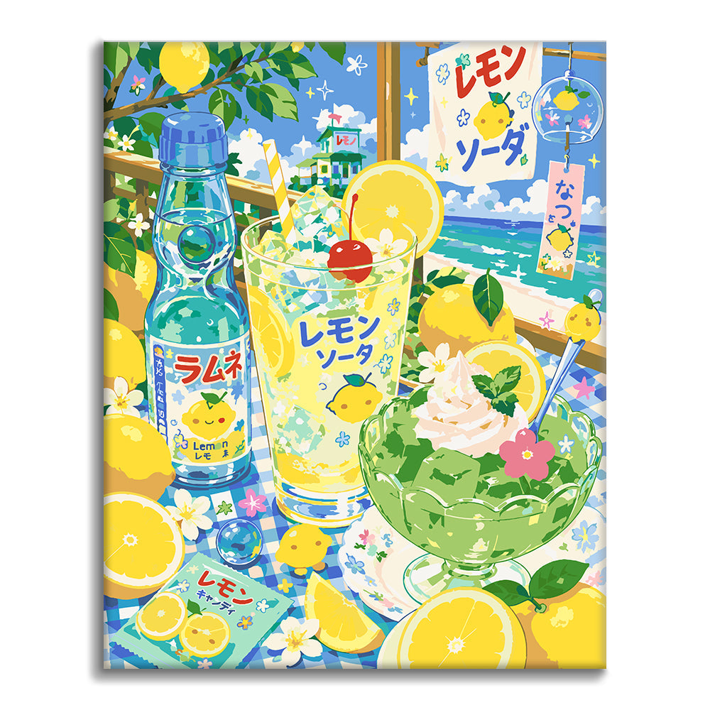 Sogno di limoni al sole – Dipingere con i Numeri