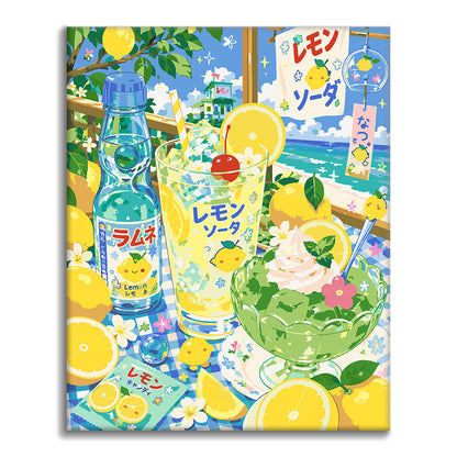 Sogno di limoni al sole – Dipingere con i Numeri