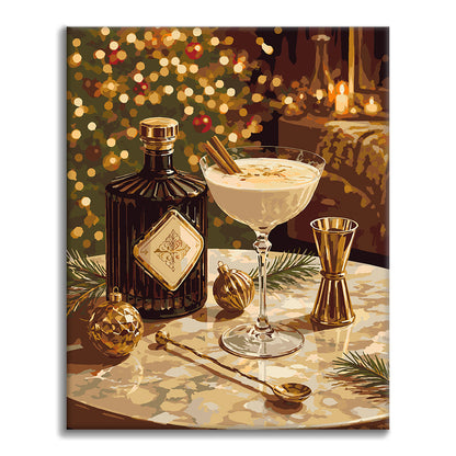 Cocktail festivo elegante – Dipingere con i Numeri