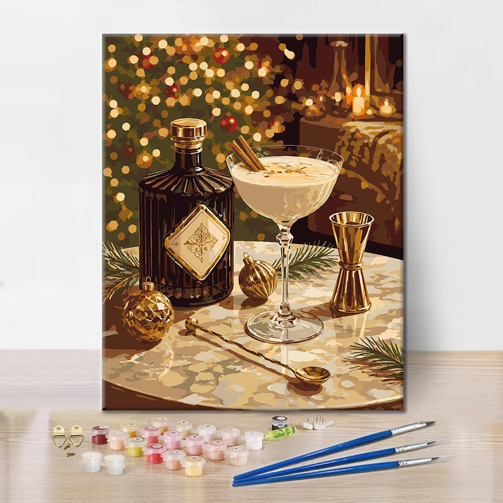 Cocktail festivo elegante – Dipingere con i Numeri