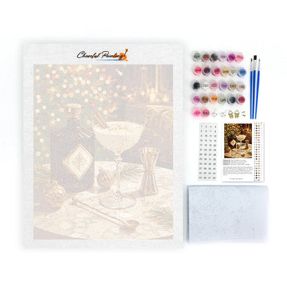 Cocktail festivo elegante – Dipingere con i Numeri