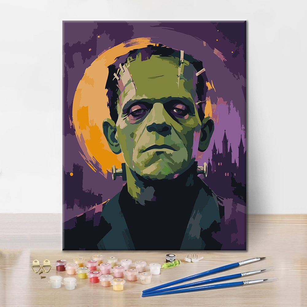 Frankenstein sotto la luna piena – Dipingere con i Numeri