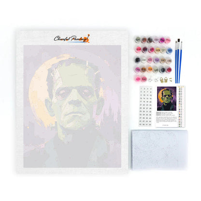 Frankenstein sotto la luna piena – Dipingere con i Numeri