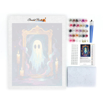 Fantasma in uno specchio antico – Dipingere con i Numeri
