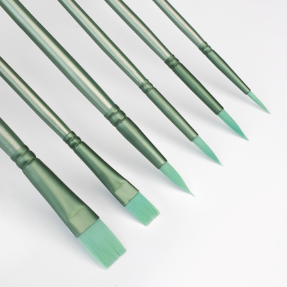 Set di spazzole in nylon (6 pezzi)