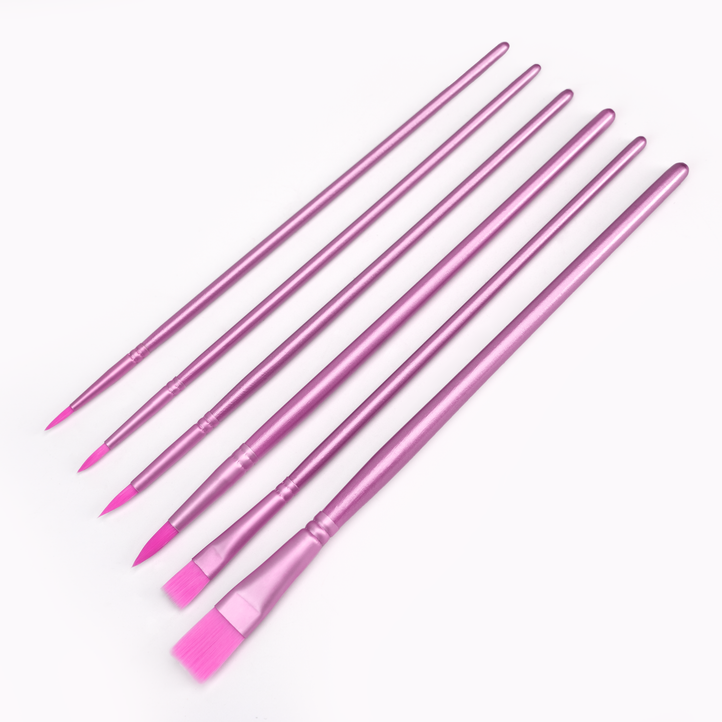 Set di spazzole in nylon (6 pezzi)