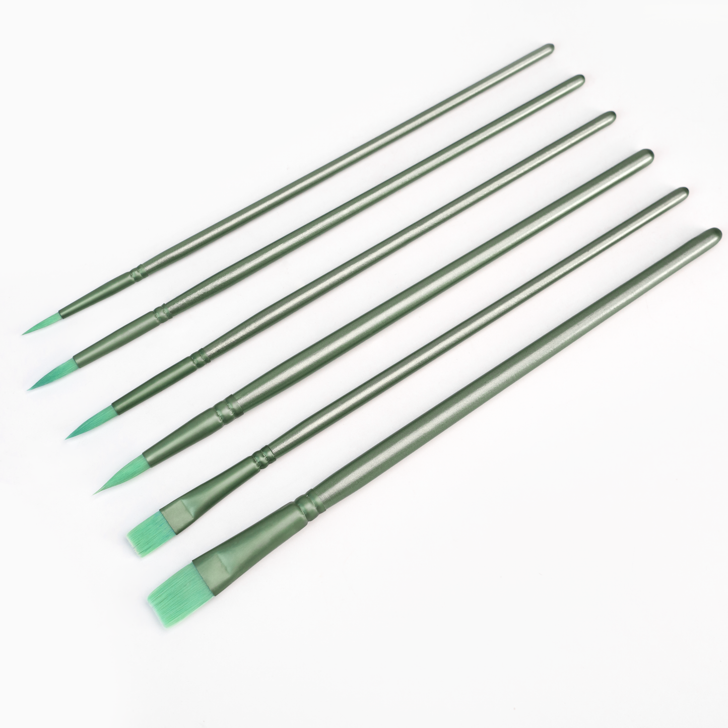 Set di spazzole in nylon (6 pezzi)