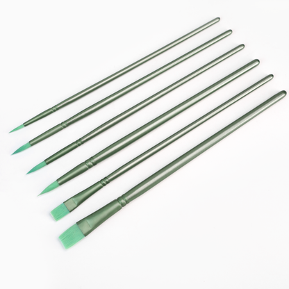 Set di spazzole in nylon (6 pezzi)