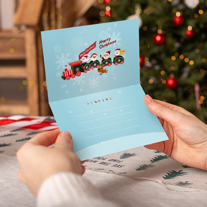 Biglietto di Natale I - Dipingere con i Numeri