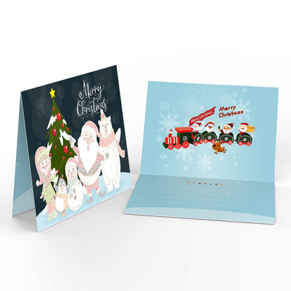 Biglietto di Natale I - Dipingere con i Numeri