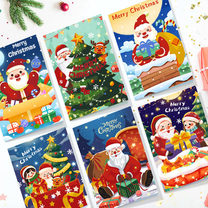 Biglietto di Natale II - Dipingere con i Numeri