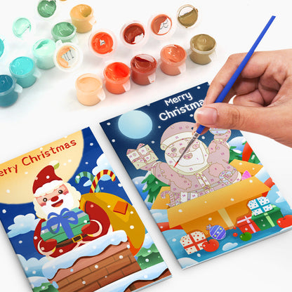 Biglietto di Natale II - Dipingere con i Numeri