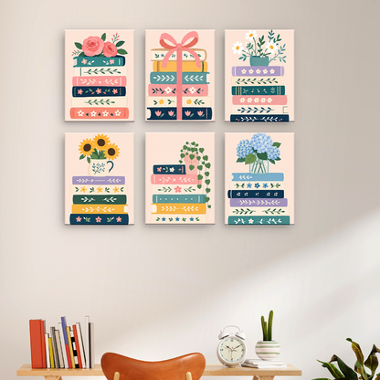 Libri in fiore - Dipingere con i Numeri
