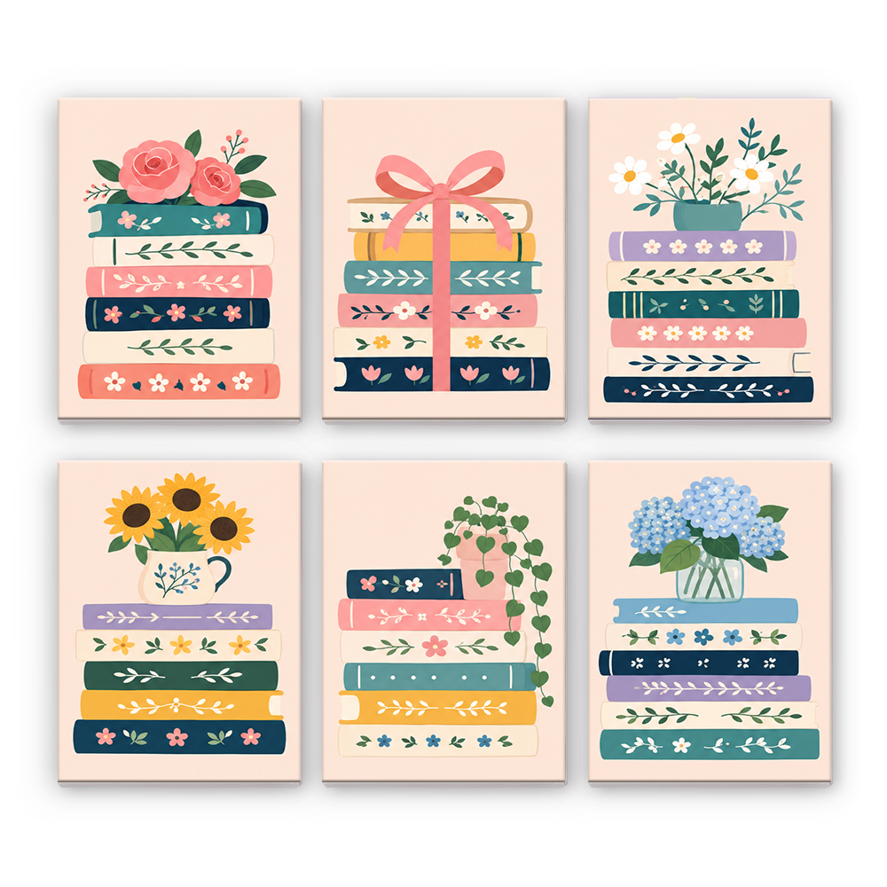 Libri in fiore - Dipingere con i Numeri