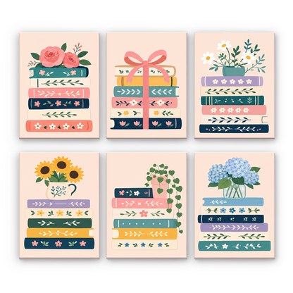 Libri in fiore - Dipingere con i Numeri