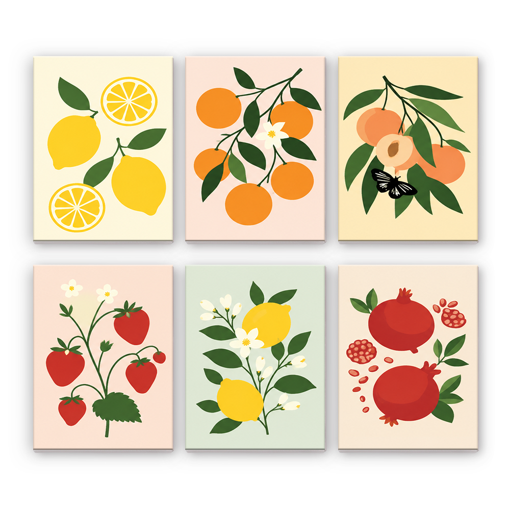 Orto di frutta fresca - Dipingere con i Numeri