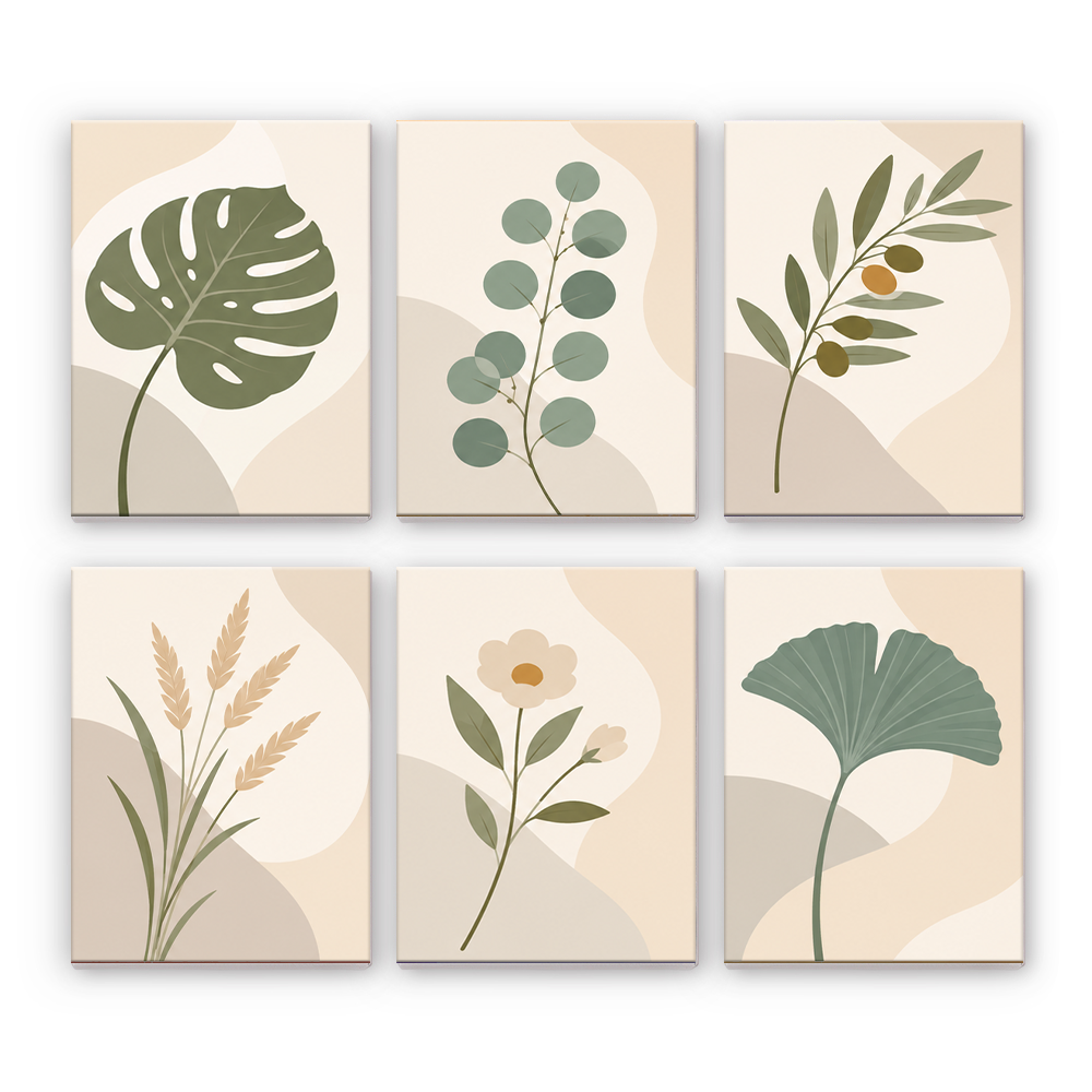 Delicate piante - Dipingere con i Numeri