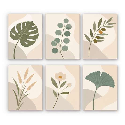 Delicate piante - Dipingere con i Numeri
