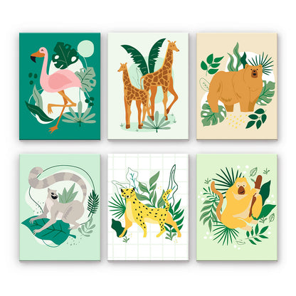 Animali selvatici botanici