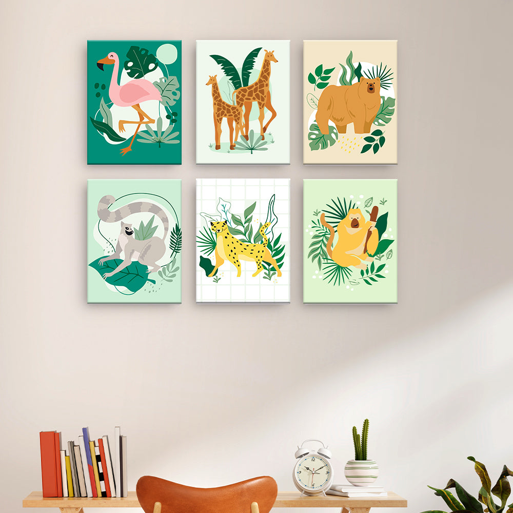 Animali selvatici botanici