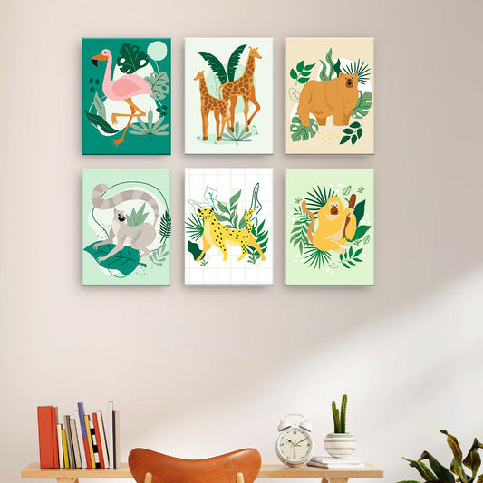 Animali selvatici botanici