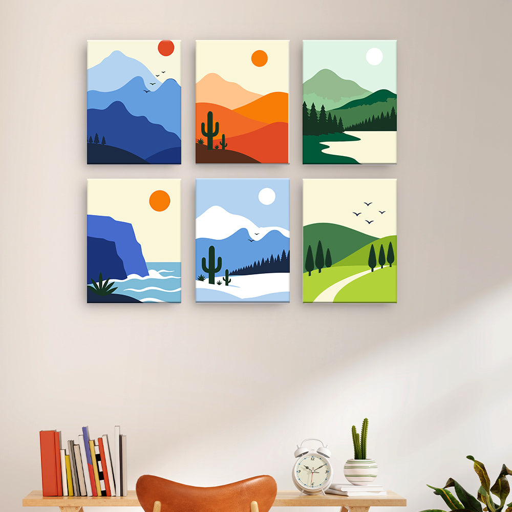 Paesaggi minimalisti