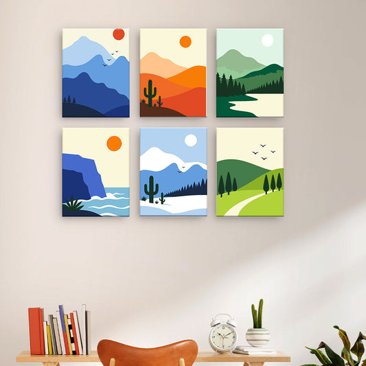 Paesaggi minimalisti