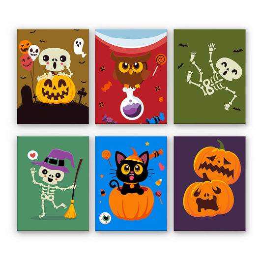 Simpatici personaggi di Halloween
