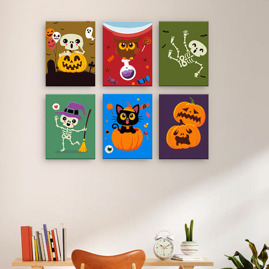 Simpatici personaggi di Halloween